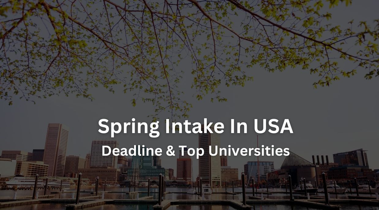 Spring Intake In USA 2024 Deadline & Top Universities Admissify